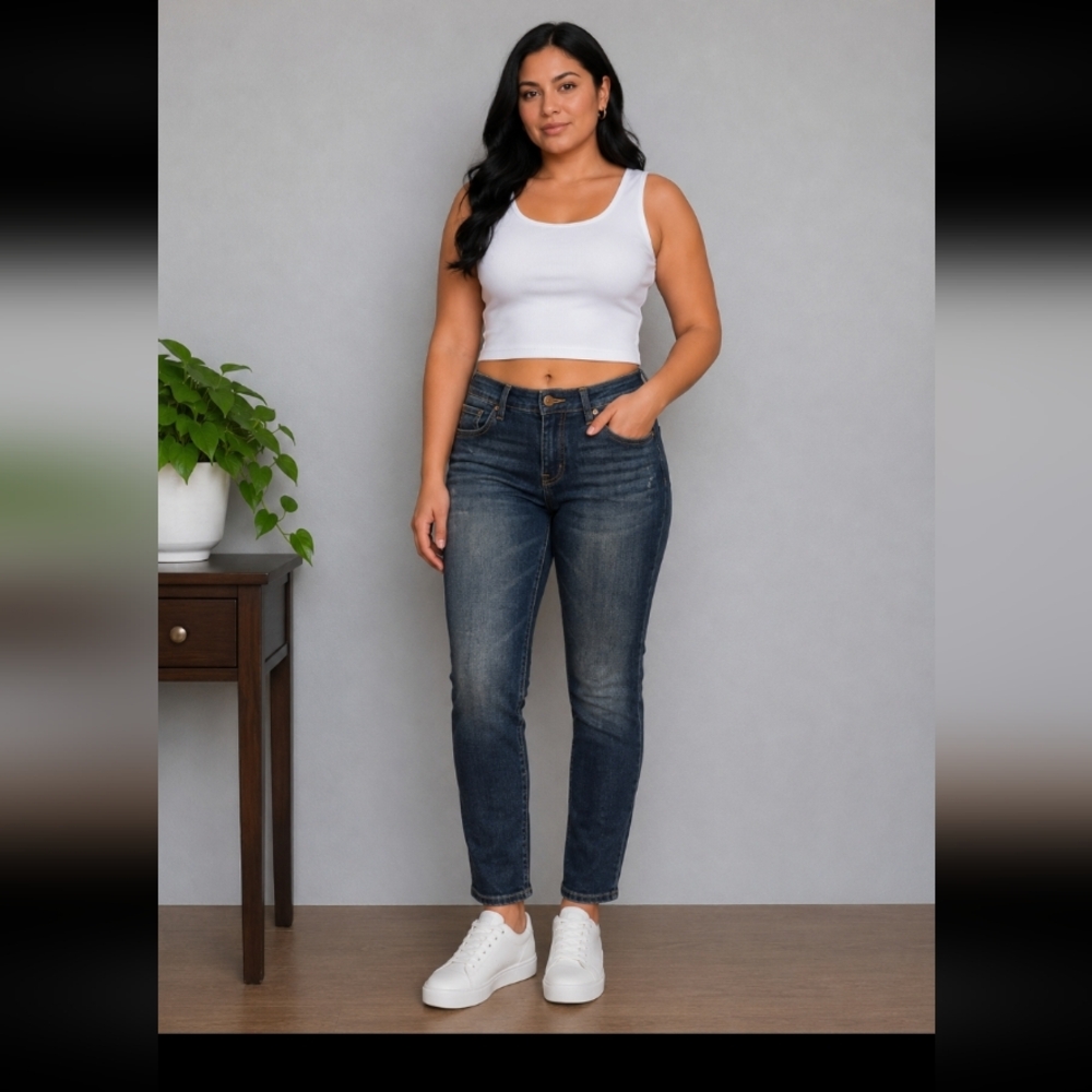 EXPRESS JEANS Zelda Skinny distressed 0s